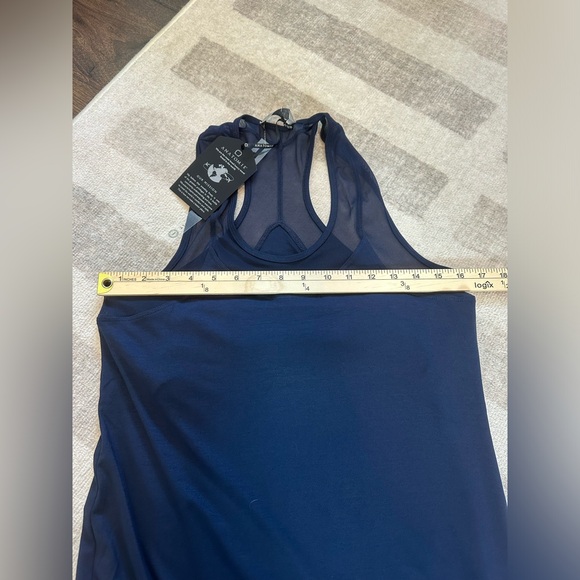 ANATOMIE Taya Women's Racerback Tank Maxi Dress Navy NWT (Size M) - Picture 11 of 12